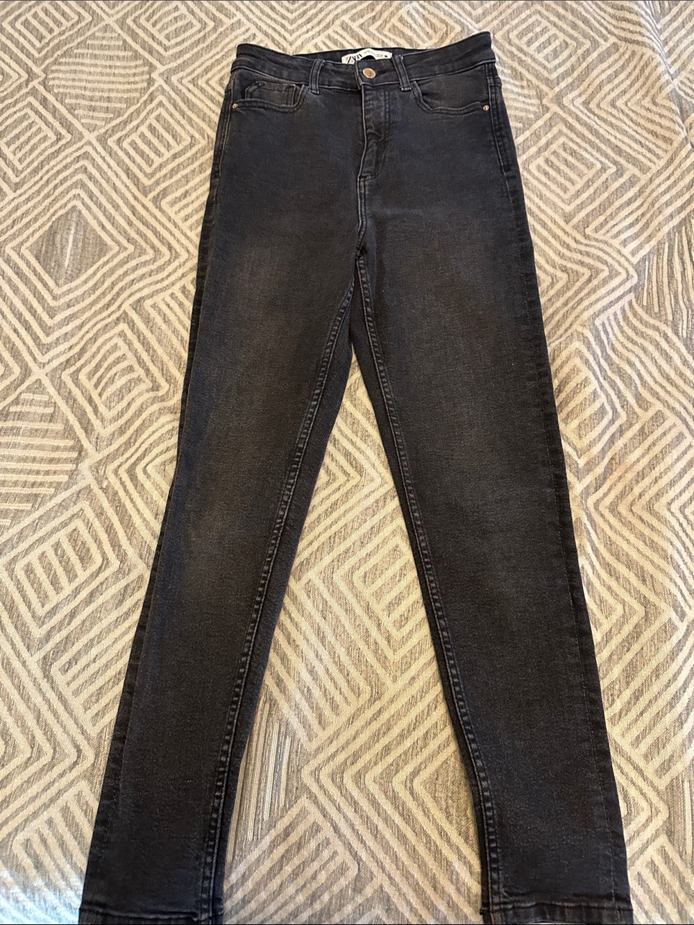 Zara Dark Gray Skinny Jeans